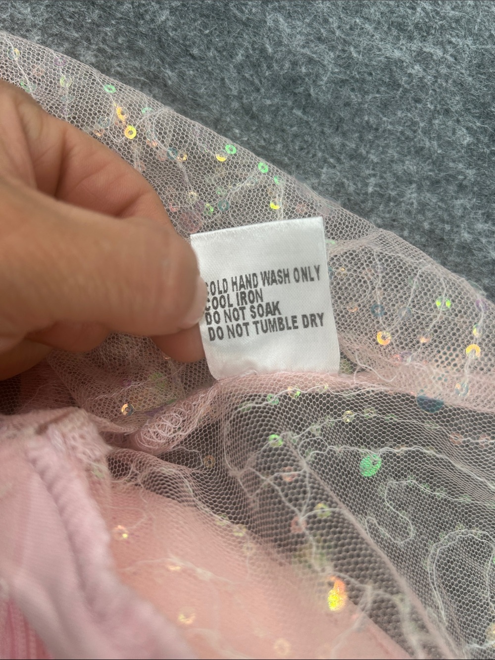Princess Polly Pink Sequin Breanna Crop Mesh Size 4 - Picture 7 of 9